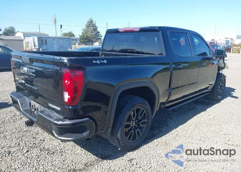 2021 GMC Sierra 1500 4Wd Short Box Elevation from USA, damaged, VIN 3GTU9CED9MG170363